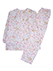 GUNZE(グンゼ)婦人長袖・長パンツパジャマ 家庭用乾燥機対応 綿100% 花柄のカラーサンプル写真