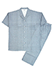 GUNZE(グンゼ)クールマジック アセドロン 紳士半袖・7分丈パンツパジャマ チェック柄のカラーサンプル写真