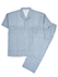 GUNZE(グンゼ)クールマジック アセドロン 紳士半袖・7分丈パンツパジャマ チェック柄のカラーサンプル写真
