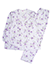 GUNZE(グンゼ)婦人長袖・長パンツパジャマ 花柄 綿100% スムースのカラーサンプル写真