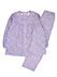 GUNZE(グンゼ)婦人長袖・長パンツパジャマ 日本製 高島ちぢみ 花柄 綿100%のカラーサンプル写真