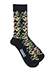 グンゼ BODYWILD 紳士ソックス 3D MADE SOCKS 幾何学柄のカラーサンプル写真