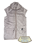 NERUGY 婦人ファスナーロングベスト マイヤーフリース 襟付き 無地の詳細画面へ