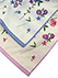 花柄バスタオル ローズベリー ブルー&パープル 2枚組 の詳細写真Ｂ