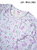 GUNZE(グンゼ)婦人長袖・長パンツパジャマ 京都捺染 日本製 綿100%スムースの詳細写真Ｂ