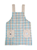 Big mama(ビッグママ) H型エプロン チェック柄のカラーサンプル写真