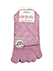 momo station 婦人5本指ソックス ダイヤ柄 くちゴムゆったりのカラーサンプル写真