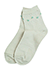 いたわり設計 婦人ソックス すべり止め付き 花柄 さわやか綿のカラーサンプル写真