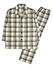 GUNZE(グンゼ)紳士長袖・長パンツパジャマ 大きなチェック柄 ソフトキルトのカラーサンプル写真