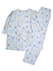 GUNZE(グンゼ)クールマジック 婦人7分袖・長パンツパジャマ 綿100% 花柄のカラーサンプル写真