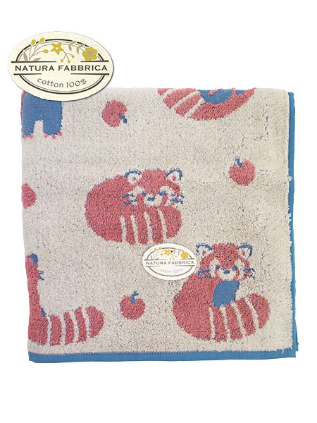 NATURA FABBRICA レッサー柄 バスタオル