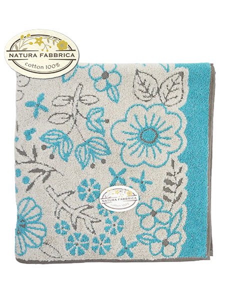 NATURA FABBRICA モーメント柄 バスタオル