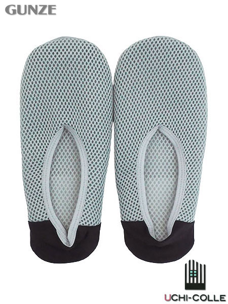グンゼ ウチコレ 婦人・紳士おうちスリッポン 抗菌加工 20～22cm・22～24cm