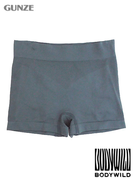 グンゼ BODYWILD(ボディワイルド) 婦人立体成型ボクサーパンツ 無地