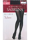 GUNZE(グンゼ)SABRINA(サブリナ)Warmタイツ 40デニール きれいに透けるの詳細画面へ