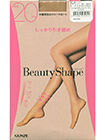 GUNZE(グンゼ)BeautyShape 婦人着圧ストッキング 足首20hPa しっかり引き締めの詳細画面へ