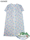 GUNZE(グンゼ)婦人半袖ネグリジェ さわやか涼感 花柄 綿100%の詳細画面へ