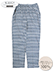 NERUGY 婦人天竺ニットルームパンツ 綿100% 中ボーダー柄