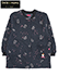 Smile mama(スマイルママ) 婦人杢ニット裏起毛 前あきスモック 木の実柄の詳細写真Ａ