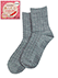 いたわり設計 婦人ソックス あったかとうがらし加工 すべり止め付き 織り柄の詳細写真Ａ