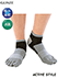 GUNZE(グンゼ)ACTIVE STYLE 紳士5本指スニーカー丈ソックス アーチサポート