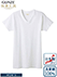グンゼ 快適工房 紳士半袖V首インナー 日本製 良質綿100% やわらかさ長持ち