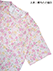 GUNZE(グンゼ)婦人半袖・長パンツパジャマ 日本製 花柄 綿100% 楊柳の詳細写真Ｂ