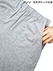 GUNZE(グンゼ)コムシコムサ 婦人5分袖・7分丈パンツパジャマ 天竺 無地の詳細写真Ｄ